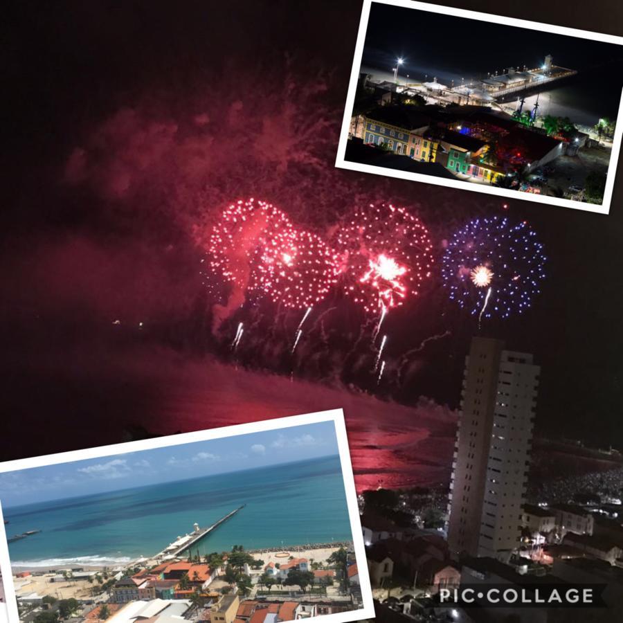 Apartamento Praia De Iracema Vista Para O Mar 18 Andar Φορταλέζα Εξωτερικό φωτογραφία